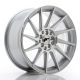 JR Wheels JR22 17x8 ET35 4x100/114.3- Silver Machined Face