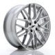 JR Wheels JR28 17x7 ET40 4x100- Silver Machined Face