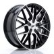 JR Wheels JR28 17x7 ET20-45 Custom PCD- Black Machined Face