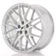 JR Wheels JR28 17x8 ET40 5x114.3- Silver Machined Face