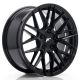 JR Wheels JR28 17x8 ET40 5x112- Glossy Black
