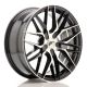 JR Wheels JR28 18x7.5 ET40 5x112- Gloss Black Machined Face
