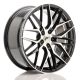JR Wheels JR28 19x8.5 ET40 5x112- Gloss Black Machined Face