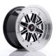 JR Wheels JR31 15x7.5 ET20 4H Custom PCD- Gloss Black Machined Face