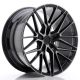 JR Wheels JR38 20x10 ET20-45 5H Custom PCD Black Brushed w/Tinted Face
