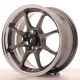JR Wheels JR5 15x7 ET35 4x100- Gunmetal w/Machined Lip