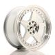 JR Wheels JR6 17x8 ET35 4x100/114.3- Silver Machined Face