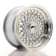 JR Wheels JR9 15x8 ET20 Custom PCD- Silver w/Machined Lip