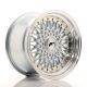 JR Wheels JR9 16x9 ET20 Custom PCD- Silver w/Machined Lip