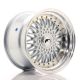 JR Wheels JR9 17x10 ET20 Custom PCD- Silver w/Machined Lip