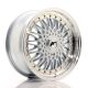 JR Wheels JR9 17x7.5 ET35 5x100/114.3- Silver w/Machined Lip