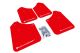 Rally Armor Subaru Impreza WRX/STI Sedan (02-07) Urethane Mud Flaps- Red/White Logo
