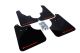 Rally Armor Subaru Forester (09-13) Urethane Mud Flaps- Black/Red Logo