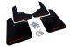 Rally Armor Subaru Impreza (93-01) Urethane Mud Flaps- Black/Red Logo
