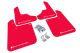 Rally Armor Subaru Impreza (93-01) Urethane Mud Flaps- Red/White Logo