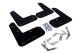 Rally Armor Toyota GT86/ Subaru BRZ (13+) Urethane Mud Flaps- Black/Grey Logo