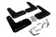 Rally Armor Toyota GT86/ Subaru BRZ (13+) Urethane Mud Flaps- Black/Silver Logo