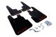 Rally Armor Subaru Forester (14-17) Urethane Mud Flaps- Black/Red Logo