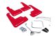 Rally Armor Subaru WRX & STI Sedan (15-18) Urethane Mud Flaps- Red/White Logo