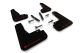 Rally Armor Kia EV6 (22-23) Black UR Mud Flap Red Logo