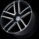 ADVAN MODEL F50 20x9.5 ET29 5x112 Wheel (F-2 Face, 66.5mm Centre Bore)- Gloss Black