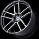 ADVAN MODEL F50 19x8.5 ET51 5x130 Wheel (F-1 Face, 71.6mm Centre Bore)- Platinum Black