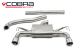 Cobra Sport Mitsubishi Evolution X (08-13) Non-Resonated Cat-Back Exhaust