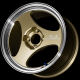 ADVAN ONII2 15x6 ET45 4x100 Wheel (STD Face, 63mm Centre Bore)- Champagne Gold Machined Lip