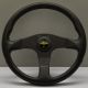 Personal Blitz Polyurethane Steering Wheel 350mm with Black Spokes