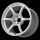 ADVAN RG-4 18x7 ET41 4x100 Wheel (STD Face, 63mm Centre Bore)- Racing White