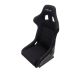NRG Innovations Black Fibre Glass Bucket Seat with Carbon Fibre (Standard) - Medium