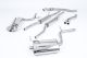 Milltek Sport Audi A4 Quattro Saloon- Avant (6 Speed) (03-05) & Cabriolet (01-05) Cat-Back Exhaust- Resonated