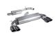 Milltek Sport Audi S3 2.0 TFSI Quattro Saloon (13-17) Cat-Back Exhaust- Race System- Resonated- Cerakote Round Tips