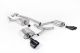 Milltek Sport Audi A5 2.0L TFSI 2WD & Quattro (Cabriolet, Coupe S-Line & Sportback) (09-18) Cat-Back Exhaust- Cerakote Black Quad Tips