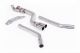 Milltek Sport BMW M2 Coupe (G87 S58 NAS Non-OPF/GPF Models) (23+) Secondary Cat Bypass - Single Mid Pipe 102mm - Non Resonated to OE Axle Back Only