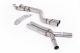 Milltek Sport BMW M2 Coupe (G87 S58 NAS Non-OPF/GPF Models) (23+) Secondary Cat Bypass - Single Mid Pipe 102mm - Non Resonated with X Pipe to Milltek Axle Back Only