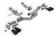 Milltek Sport Chevrolet Corvette Stingray (C8) 6.2L V8 & E-Ray Hybrid (20+) (Non-OPF/GPF Models) Cat-back Exhaust System - Includes AFM Valve Simulator Plates with GT-100 Cerakote Black Tips