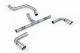 Milltek Sport INEOS Grenadier B58/B57 3.0 I6 Turbo Petrol 2023+ Non-Resonated Particulate Filter-back Exhaust System with GT-90 Brushed Titanium Tips (OE Requires cutting)