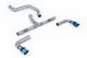 Milltek Sport INEOS Grenadier B58/B57 3.0 I6 Turbo Petrol 2023+ Non-Resonated Particulate Filter-back Exhaust System with GT-90 Burnt/Blue Titanium Tips (OE Requires cutting)