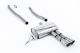 Milltek Sport New Mini Mk3 (F55) Mini Cooper S 2.0 Turbo - 5 Door Hatch (ROW/NA Models) 2014+ Cat Back Exhaust with Polished Tips -  Non-resonated (louder)