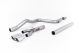 Milltek Sport Seat Leon FR 2.0 TDI SC & 5-door (13-17) Cat-Back Exhaust- Non-Resonated- Polished Tips