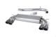 Milltek Sport VW Golf R (MK7.5) 2.0L TSI (19-20) GPF-Back Exhaust with Black GT-100 Tips- GPF Models Only