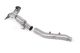 Milltek Sport Skoda Octavia VRS (MK4 MQB EVO, OPF/GPF) 2.0L TSI (20-23) & VW Golf GTI/GTI Clubsport (MK8, OPF/GPF) (20-23) Large-Bore Downpipe with Decat/OPF Bypass- Fits to OE System Only