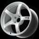 ADVAN TC-4 18x11 ET15 5x114.3 Wheel (S-GTR Face, 73mm Centre Bore)- White Machined Edge