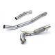 Cobra Sport Volkswagen Golf GTI MK8 (19>) Front Pipe & De-Cat Section (GPF models only) - Fits to Cobra Cat Back only