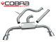 Cobra Sport VW Golf GTI MK7 (5G) (12-17) Non-Resonated Cat-Back Exhaust