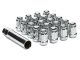Z1 Splined Closed End Lug Nut Kit - Chrome - M12x1.25