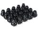 Z1 Motorsports Nissan 370Z Standard Shank Style Wheel Nuts - Black (Set of 20)