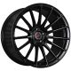 2Forge ZF1 18x10 Custom 5H PCD ET0-38 Wheels- Matt Black (72.6mm Centre Bore)