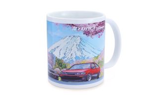 Tomei "Cherry Blossom Mt. Fuji" Mug - Subaru Impreza WRX/Nissan Skyline R32 GT-R/Toyota Corolla AE86